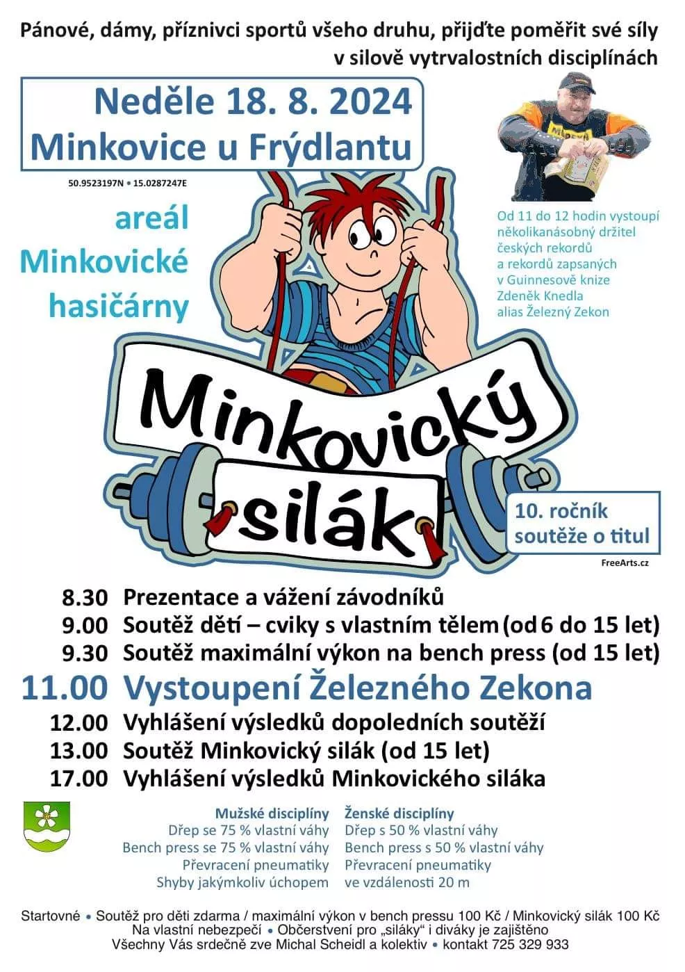 Minkovický silák 18.8.2024